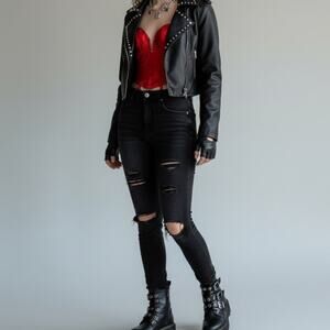 Beautiful NWT Red Lace Corset